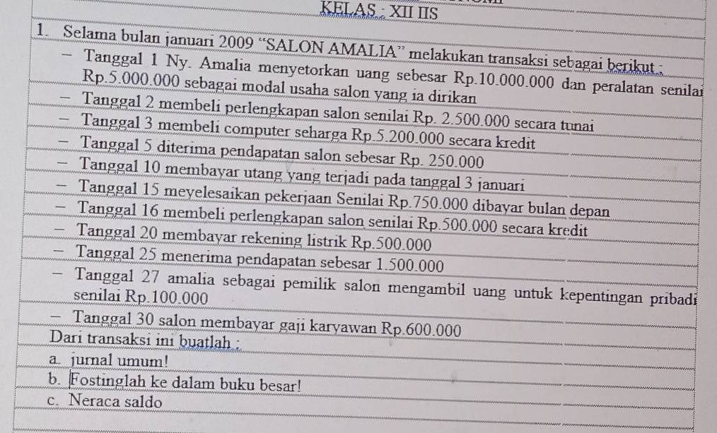 KELAS : XII IIS 
ai