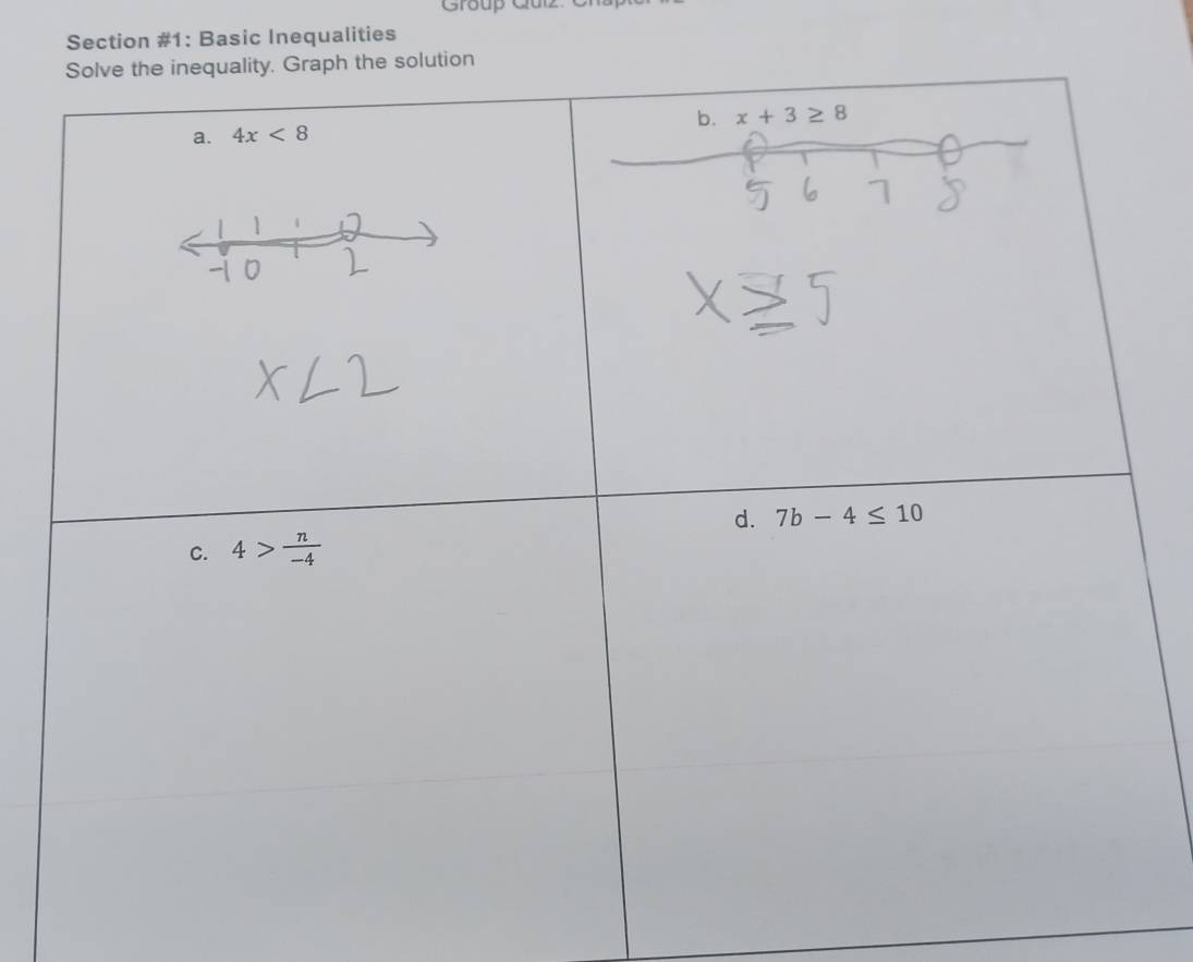 Group Cuz
Section #1: Basic Inequalities