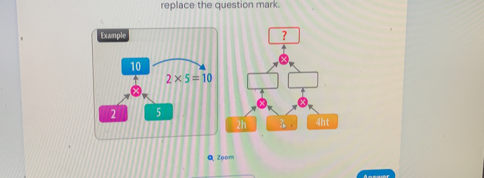 replace the question mark.
Zoom
Answer