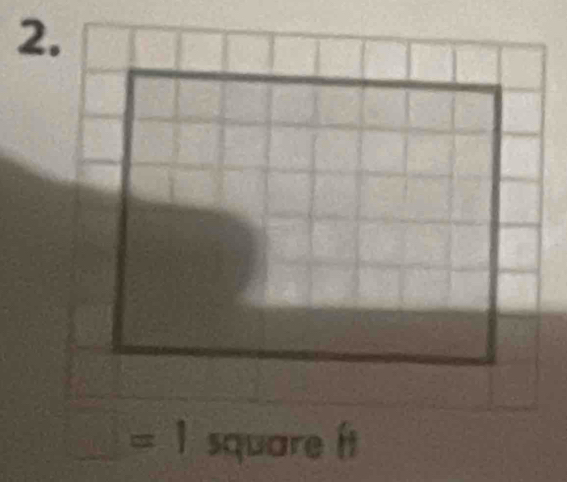 =1 square ft