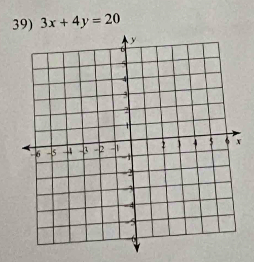 3x+4y=20