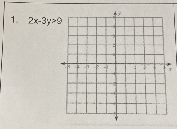 2x-3y>9