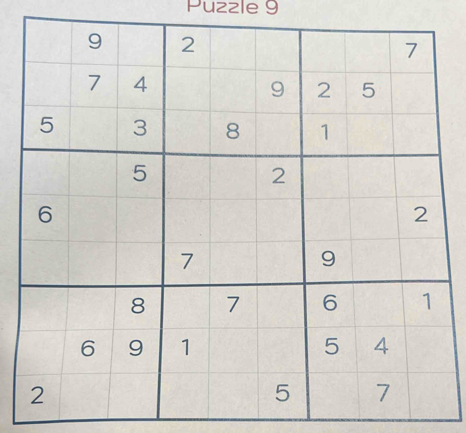 Puzzle 9