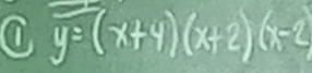 ye(x+4)(x+2)(x-2)