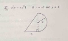 x(y-xy^0) if x=-2 and y=4