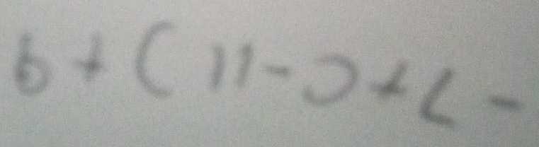 b+(11-)+c-