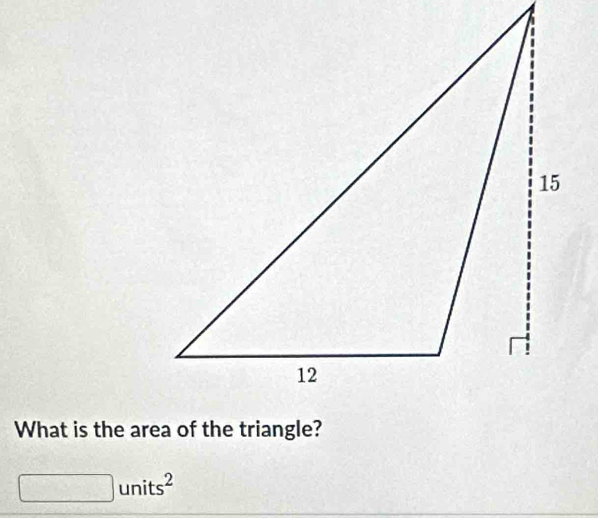 □ units^2