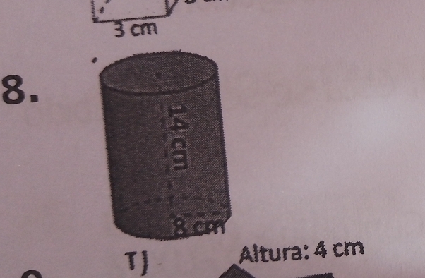 T Altura: 4 cm