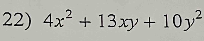 4x^2+13xy+10y^2