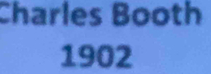 Charles Booth
1902