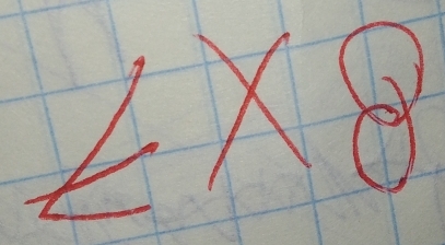 ∠ X8