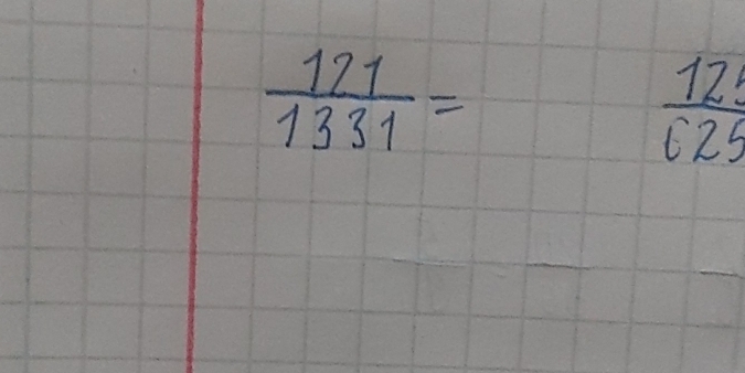  171/1331 =
frac 12! 625