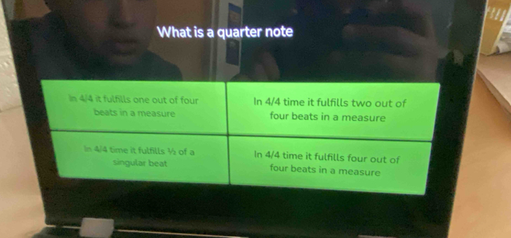 What is a quarter note