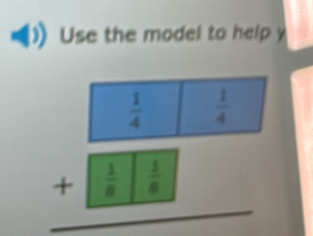 Use the model to help y
x