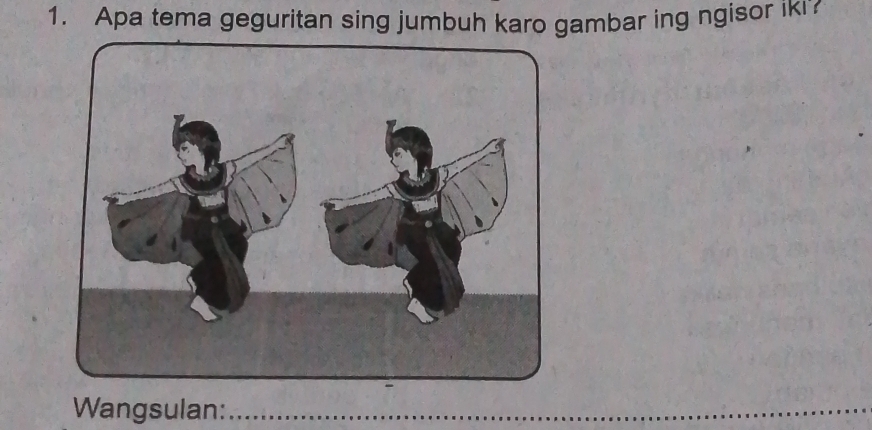 Apa tema geguritan sing jumbuh karo gambar ing ngisor iki 
Wangsulan:_ 
_