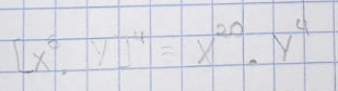 [x^2,y]^4=x^(20), y^4