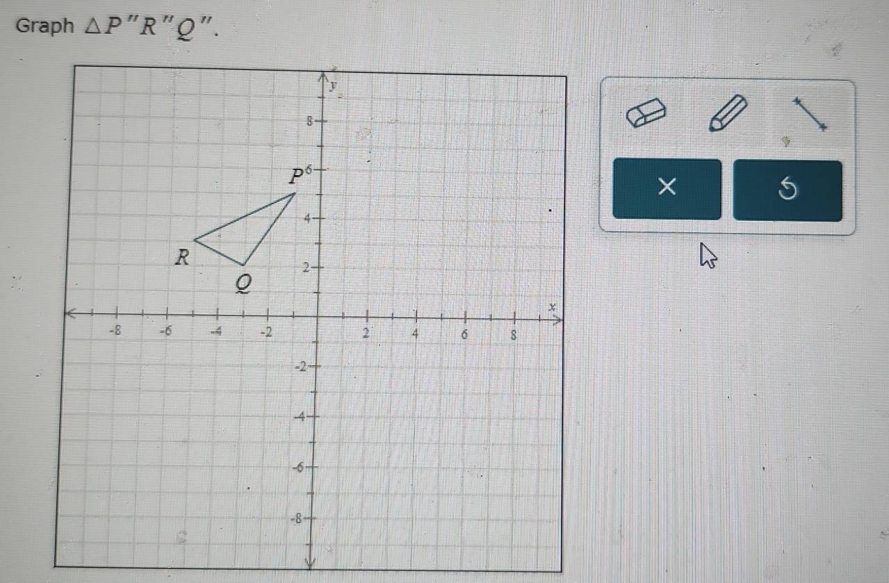 Graph △ P "R"Q". 
7 
×
5