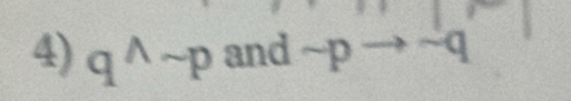 q^(wedge)sim p and sim pto sim q
