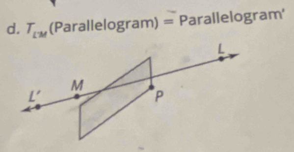 T_LM (Parallelog ram)= Parallelogra m'