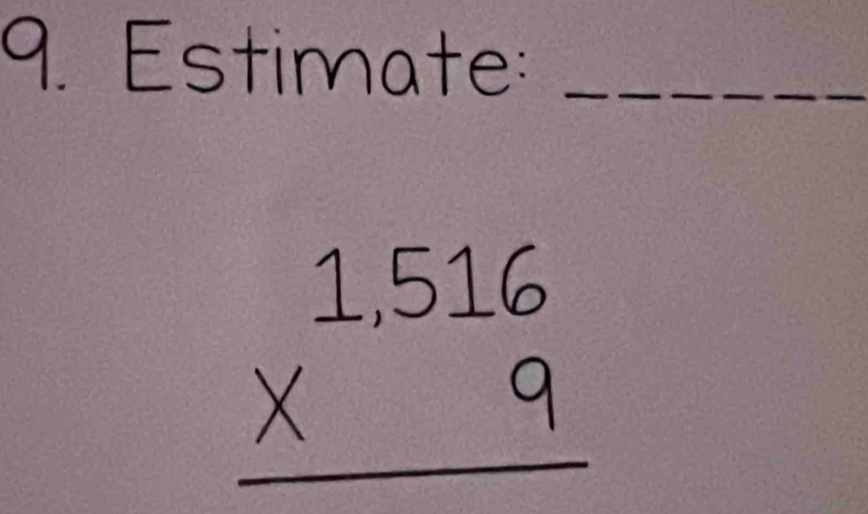 Estimate:_