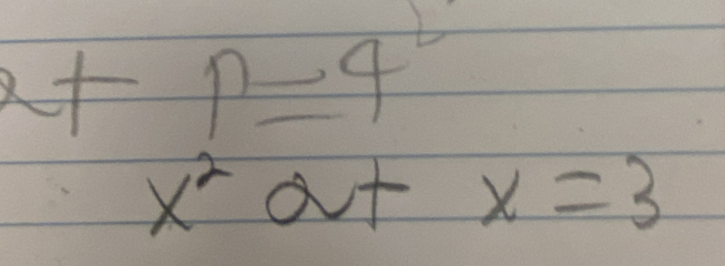 a+p=4^2
x^2a+x=3