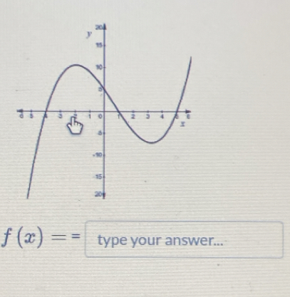 f(x)== type your answer...