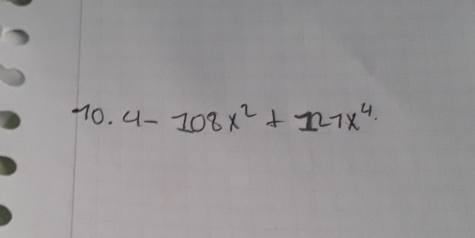 4-108x^2+127x^4