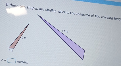 z=□ meters