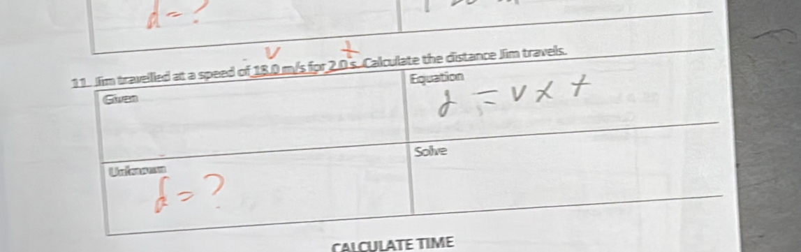 els. 
CALCULATE TIME