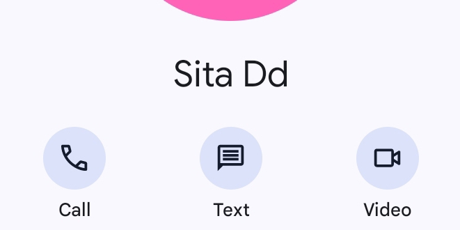 Sita Dd 
Call Text Video