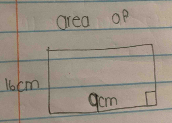 area op
16 cm
gam