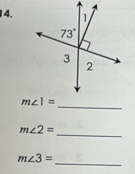 m∠ 2=
_
m∠ 3=