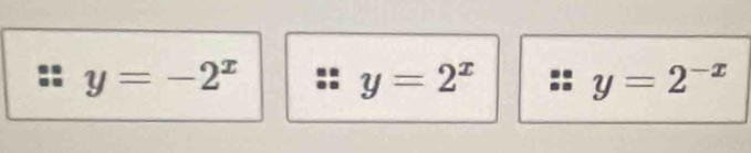 y=-2^x
y=2^x y=2^(-x)