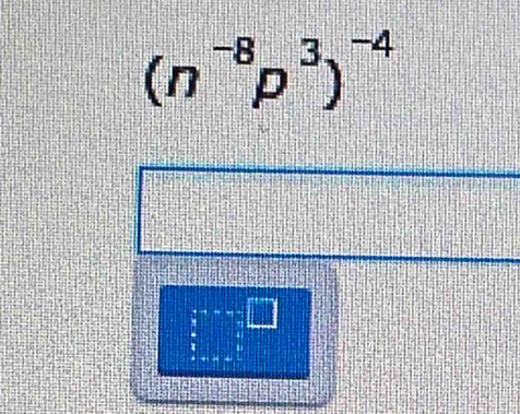 (n^(-8)p^3)^-4