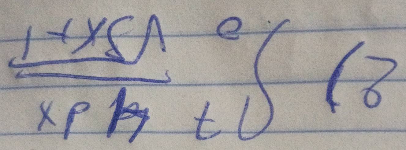 frac 1y_1+x^circ (6