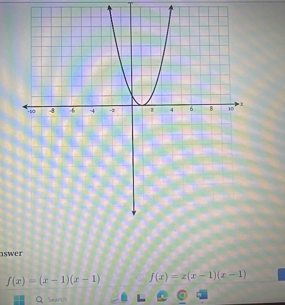 nswer
f(x)=(x-1)(x-1)
f(x)=x(x-1)(x-1)
Search