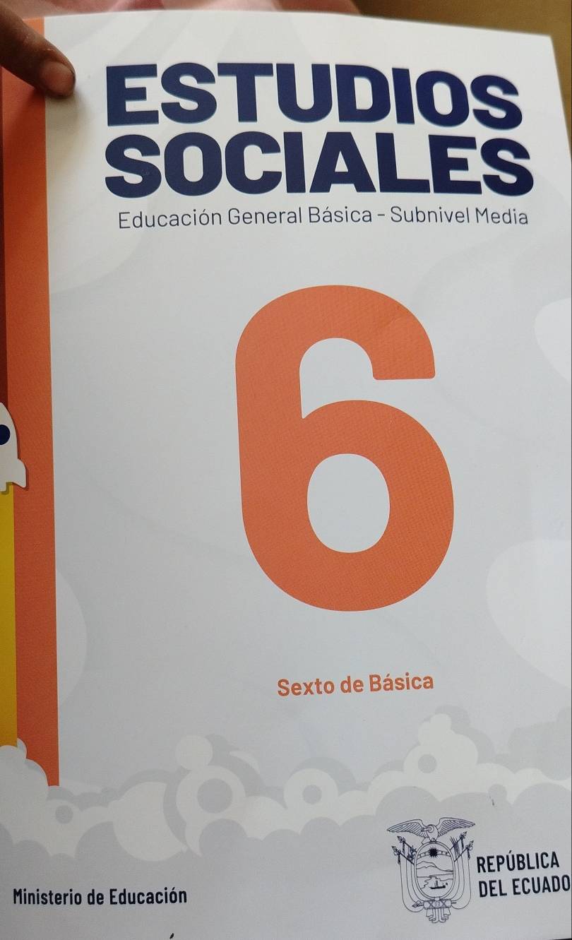 ESTUDIOS 
SOCIALES 
Educación General Básica - Subnivel Media 
Sexto de Básica 
República 
Ministerio de Educación 
DEL ECUADO