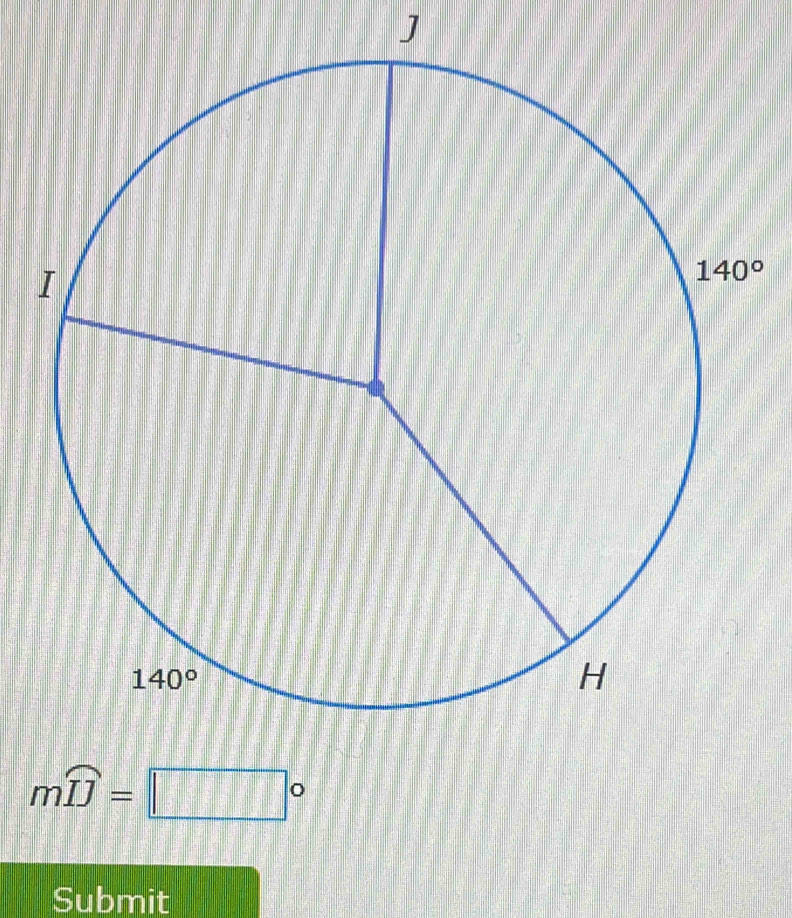 mwidehat IJ=□°
Submit