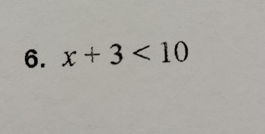 x+3<10</tex>