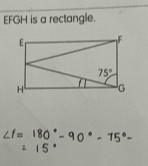 EFGH is a rectangle.