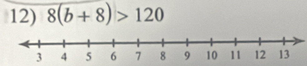 8(b+8)>120