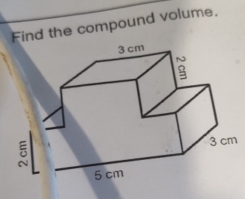 Find the compound volume.