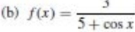 f(x)= 3/5+cos x 