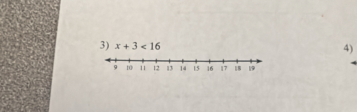 x+3<16</tex> 4)