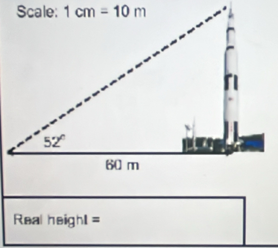 Real height =